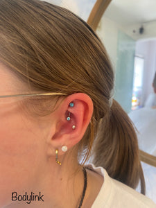 Rook piercing