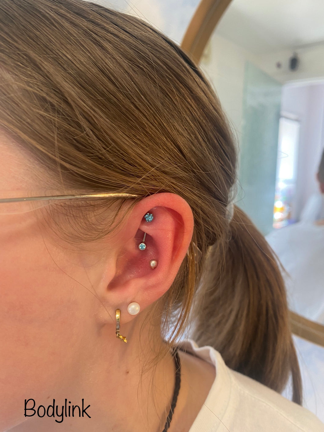 Rook piercing