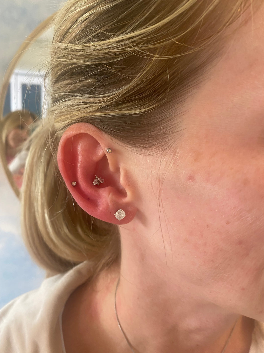 Conch piercing