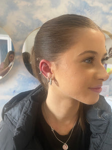 Flat piercing