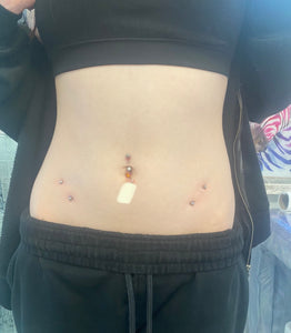 Hip piercings