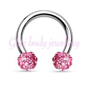 Horse shoe tragus diath / ear piercings