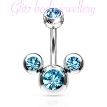 Load image into Gallery viewer, Belly bar fun style
