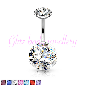 Crystal belly bar stunning