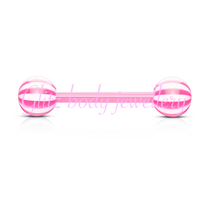 Nipple/ tongue bar. £1.50