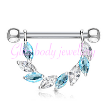 Load image into Gallery viewer, Nipple bar 1.6x14mm
