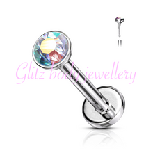 Load image into Gallery viewer, Labret cartilage /tragus/diath etc
