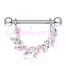 Load image into Gallery viewer, Nipple bar 1.6x14mm
