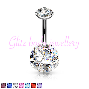 Crystal belly titanium