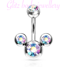 Load image into Gallery viewer, Belly bar fun style
