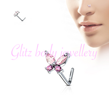 Load image into Gallery viewer, Nose butterfly
