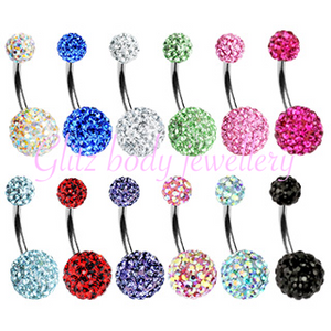 Shambella belly bar ab shimmer