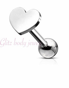 Heart labret