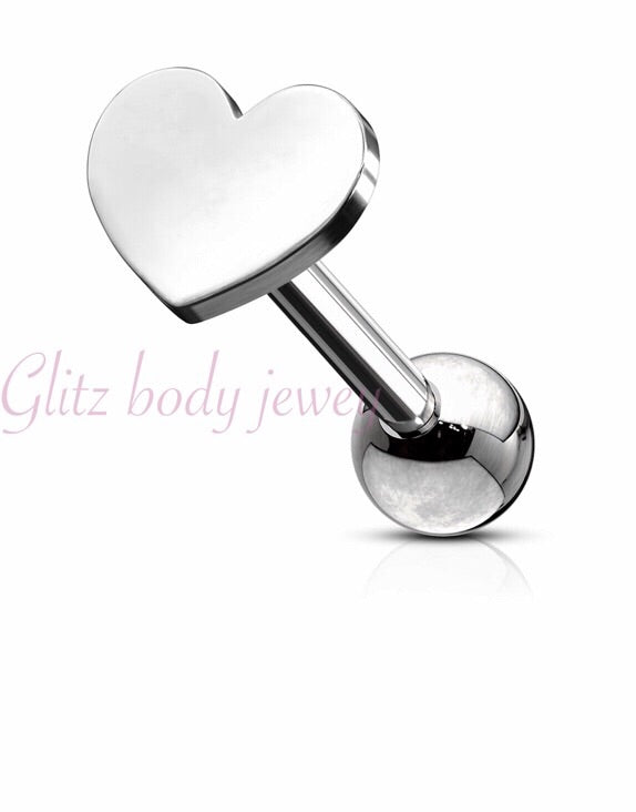 Heart labret