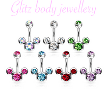Load image into Gallery viewer, Belly bar fun style

