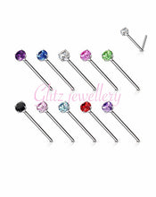 Load image into Gallery viewer, Nose stud crystal
