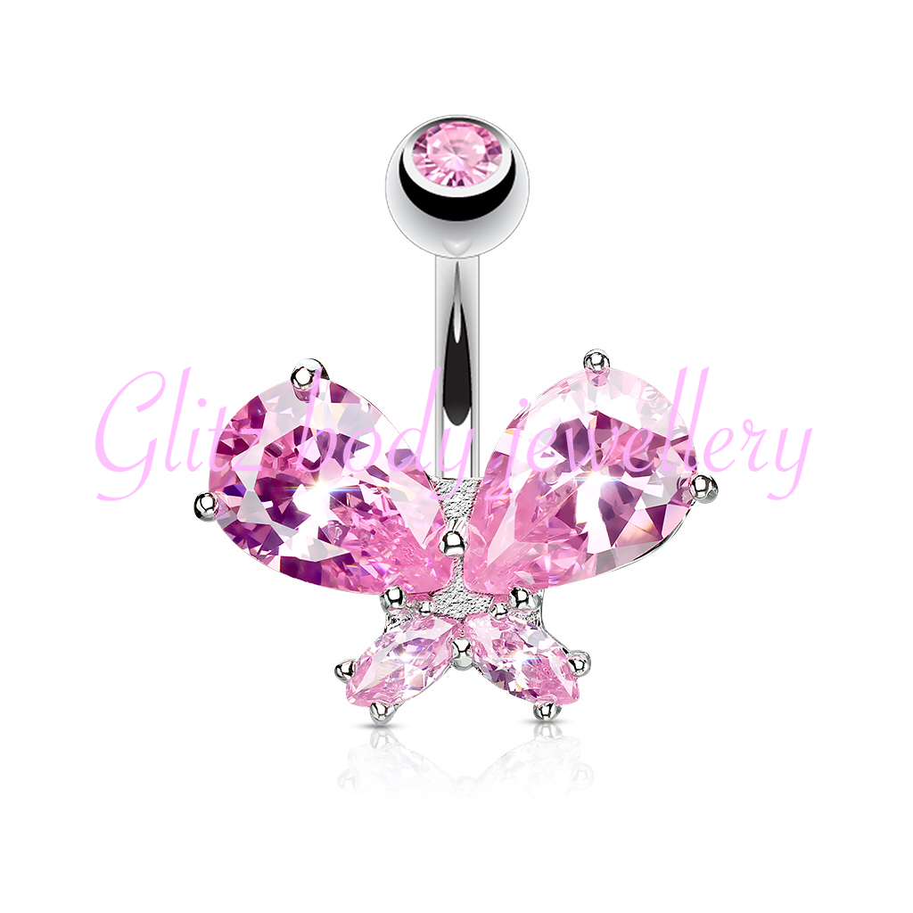 Copy of Copy of Butterfly belly bars 10mm