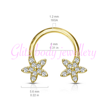 Load image into Gallery viewer, Hoop ear diath /tragus any 1.2piercing
