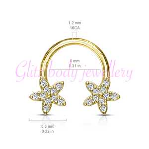 Hoop ear diath /tragus any 1.2piercing