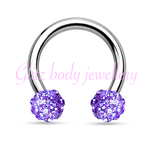 Horse shoe tragus diath / ear piercings