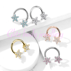 Hoop ear diath /tragus any 1.2piercing
