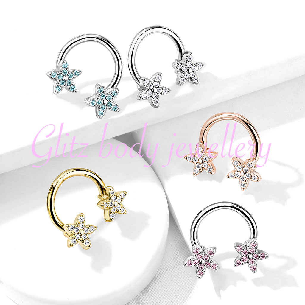 Hoop ear diath /tragus any 1.2piercing