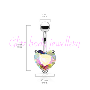 Heart belly bar