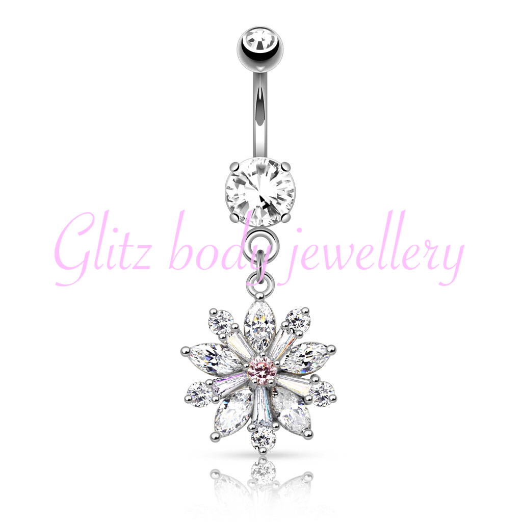 Beautiful!! 1.6x10mm belly bar