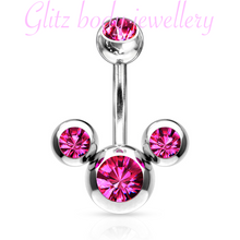 Load image into Gallery viewer, Belly bar fun style
