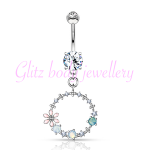 Beautiful round belly bar