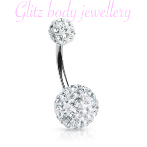 Shambella belly bar ab shimmer