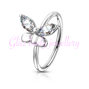 Butterfly hoop
