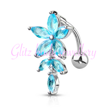 Load image into Gallery viewer, Drop flower belly bar
