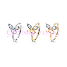 Load image into Gallery viewer, Butterfly hoop
