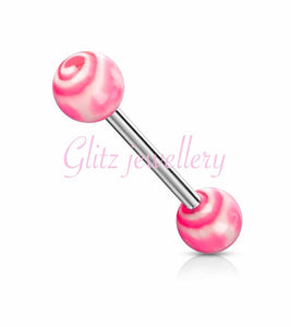 Tongue or nipple bar