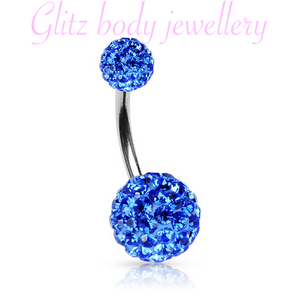 Shambella belly bar ab shimmer