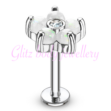 Load image into Gallery viewer, Flower stunning labret
