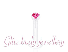 Load image into Gallery viewer, Labret plastic gem
